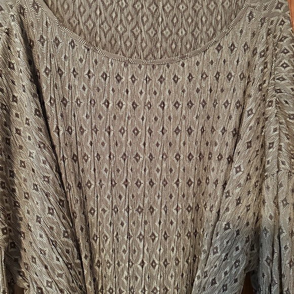 Zara Womens Brown Pullover Knee Length Dress Polyester US Small Oversized - Picture 2 of 14